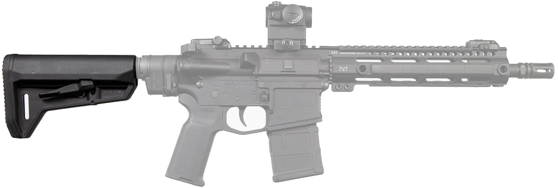 Приклад Magpul MOE SL-K Mil-Spec для AR15. Black Фото 4